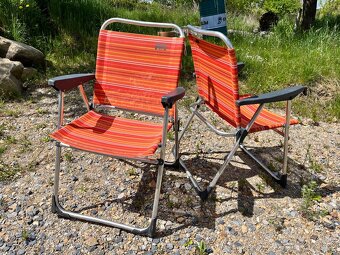 2x camping křeslo Berger Crespo orange - 5