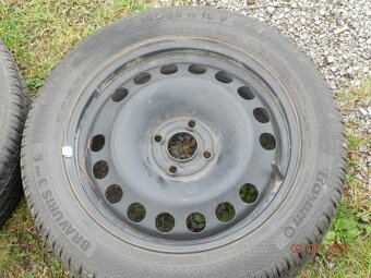 4xObutá letní kola na OPEL CORSA D 195/55 R16 4x 7,8MM - 5
