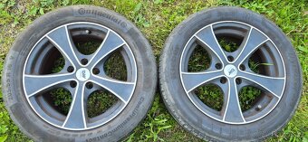 Alu kola RSW Ford 5x108 7x16 ET35 205/55r16 Continental letn - 5