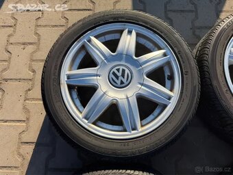 4x al kola 5x100 16 + pneu letní 215/45 R16 - 5