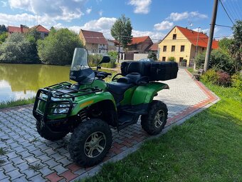 Prodám čtyřkolku Artic Cat 700i + sněžné pásy - 5