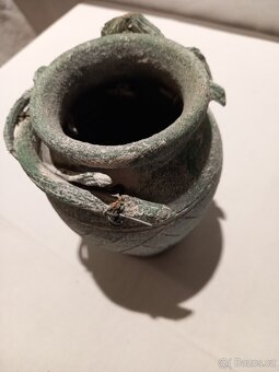 Keramická dekorační váza. - 5