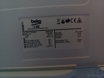 Lednice s mrazákem Beko - 5