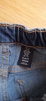 Džíny H&M vel.128 - 5