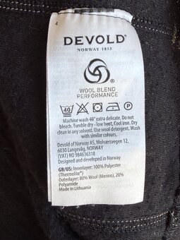 Tričko Devold Duo Active Merino 205 Shirt Man - M černá - 5