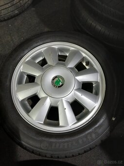SADA LETNÍCH KOL ŠKODA 5x100 R14 - 5