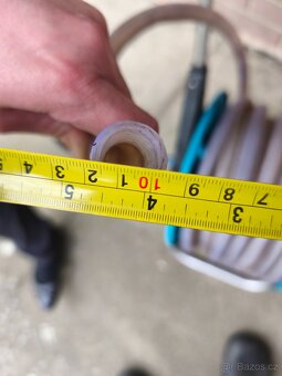 Prodám vozík na hadici GARDENA s navíjecím bubnem - s hadicí - 5
