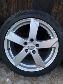 Alu kola R17, 5x112, ET38, 7,5J , 225 45 17 zimní - 5