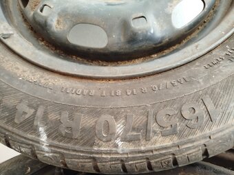 Letní kola Fabia 5x100 165/70/R14 - 5