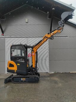 bagr, minibagr, motor Kubota - 5