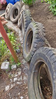 Pneu 7,50-20 a disky na kola - 5