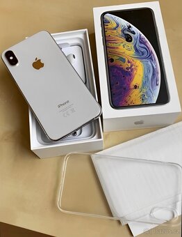 iPhone Xs Silver BATERIE 100% TOP - 5