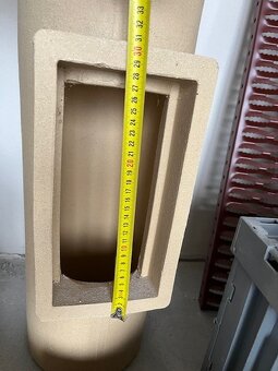 Komínová tvarovka pro dvířka - Průměr: ∅ 180 mm - 5
