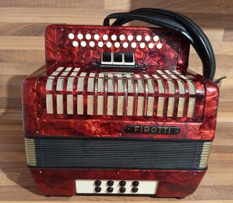 Heligonka (harmonika,akordeon) Firotti, G-C - 5