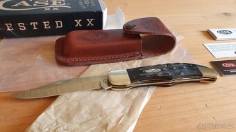 Case Hunter Jigged Buffalo Horn, lovecký zavírací nůž - 5