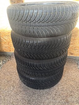 Škoda Scala 5x100R16 zánovní zimní sada 205/55R16 - 5