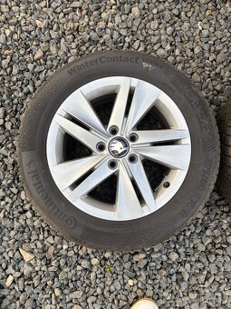 Zimní komplet alu kola Škoda Octavia 4 IV - 5