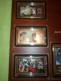 Mistrovská díla světového malířství - pamětní medaile - 5