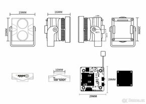 Hybridní FPV 4K kamera Caddx Tarsier V2 DOPRAVA ZDARMA - 5