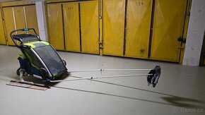 Thule Chariot Sport 2 double, SKI set, jogging set, cyklo - 5