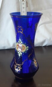 Novoborské sklo - vázy, skleničky, ... - 5