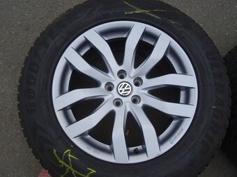 Alu disky Volkswagen Touareg, 18", 5x112,ET 25, zimní sada - 5