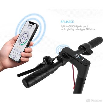 Elektrická koloběžka SENCOR S70 - NOVÁ . - 5