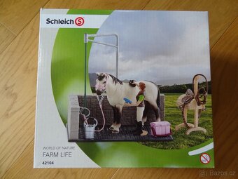Schleich 42104 Mycí kout pro koně - 5