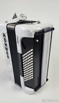 Nový akordeón Hohner Bravo 72bas, 3 hlas + záruka - 5