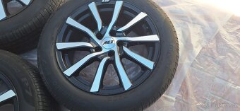 Alu disky + letní pneu 215/55 R17 - 5