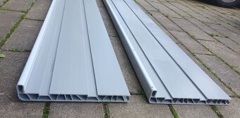 NOVÝ PVC vnitřní okenní parapet, bílý, rozměr 1185 x 240 mm - 5