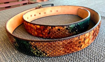 luxusný kožený opasok ..okuliare Ray Aviator USA - 5