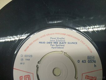 SP vinyl Matuška, Bobek, Špinarová, Schelinger, Spálený - 5