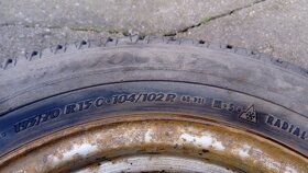 Prodám disk 5x130 na VW LT 28-35 s pneu 195/70 R 15C - 5