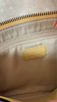 Kožená Crossbody kabelka Pinko - 5