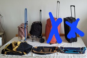 (29) TAŠKY, BATOHY, NÁKUPNÍ TAŠKY A KUFRY NA KOLEČKÁCH vis f - 5