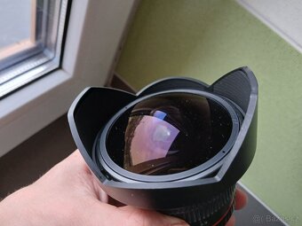 Rybí oko pro Nikon Samyang 8mm 3.5 fish eye - 5