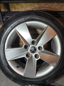 ALU Kola ŠKODA 5x112 R16 ILIAS Zimní Pneu 205/55/16 - 5