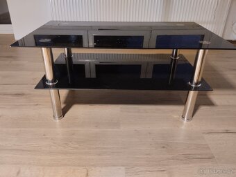 Skleněný stůl k sedačce - 5