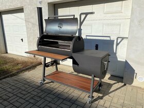 BBQ americky gril - Smoker - 5