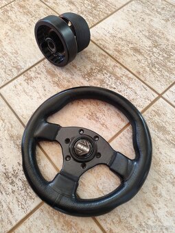 Volant MOMO ⌀28cm+náboj bmw e30 - 5