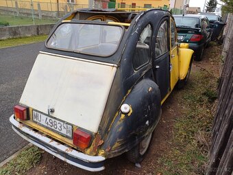 Citroën 2CV, kachna k renovaci, veterán 1980 - 5