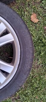 Originál lité disky na Volvo 17" + pneu - 5