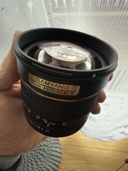 Objektiv Samyang 85mm F1.4 pro Canon EF - 5