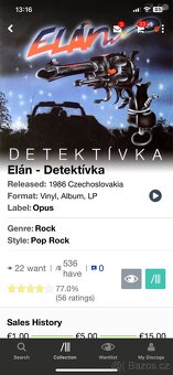 Elán- Detektivka - top stav - 5