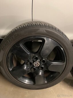 Sada kol, 5x112, 17 palců - letní pneu 225/45/27 - 5