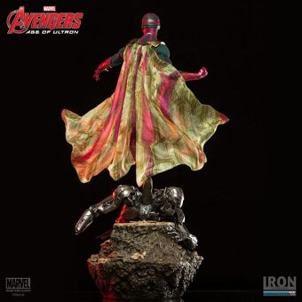 AVENGERS AGE OF ULTRON VISION 1:6 SCALE DIORAMA STATUE FROM - 5