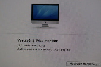 Apple iMac21,5''i5 / 8Gb/ 512Gb SSD/ GT750M + Klávesnice M - 5