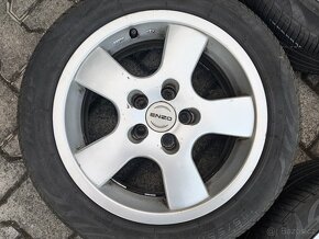 ALU kola (elektrony) Enzo R15 se slušnými pneu 185/55 R15 - 5