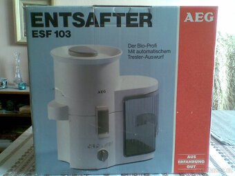 Prodám odšťavňovač AEG - 5